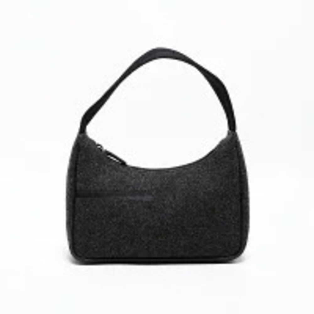 Prada Wool Sport Hobo Handbag Gray - Picture 2 of 13